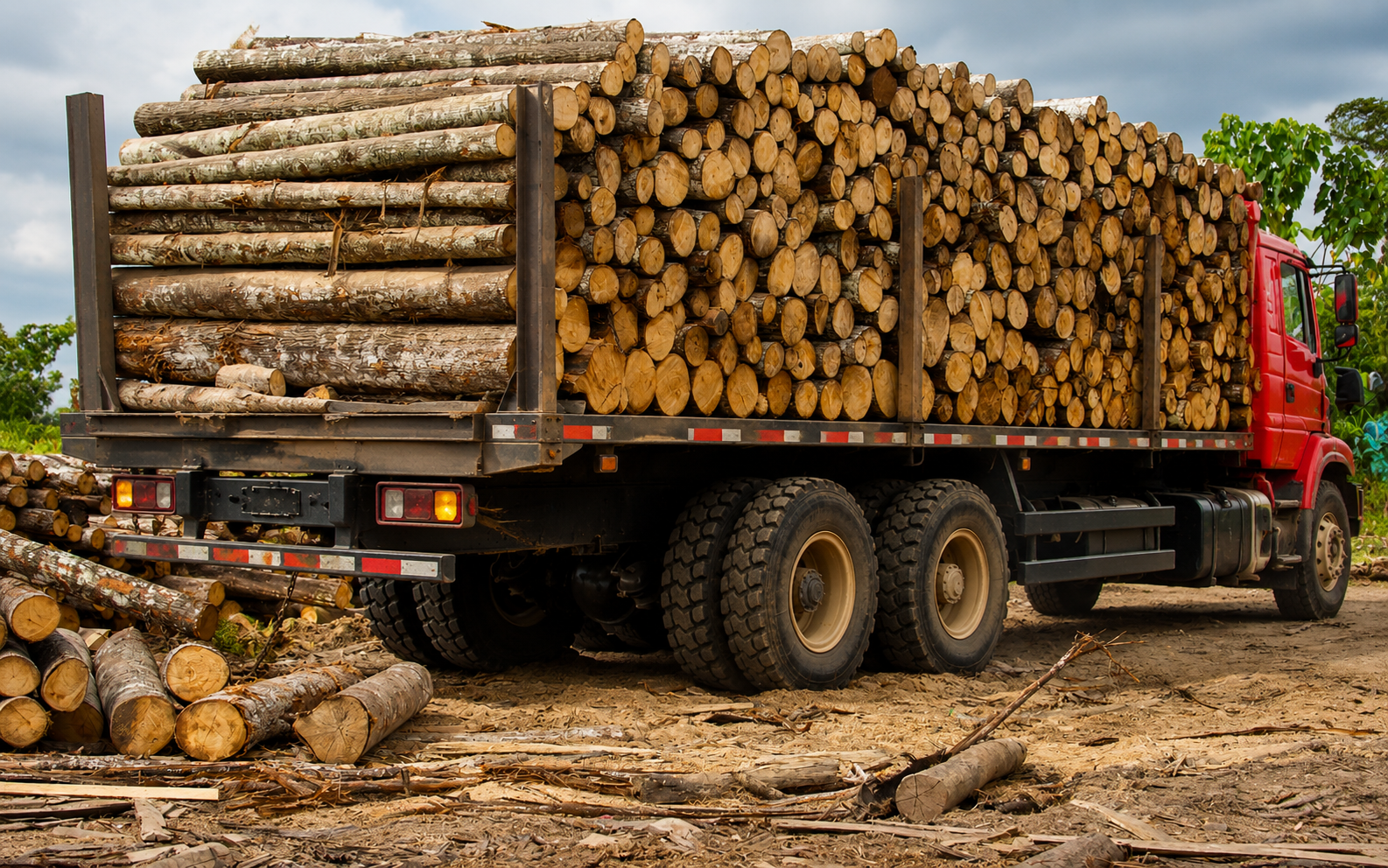 Transporte forestal en la Amazon&iacute;a — JHYPERIONM
